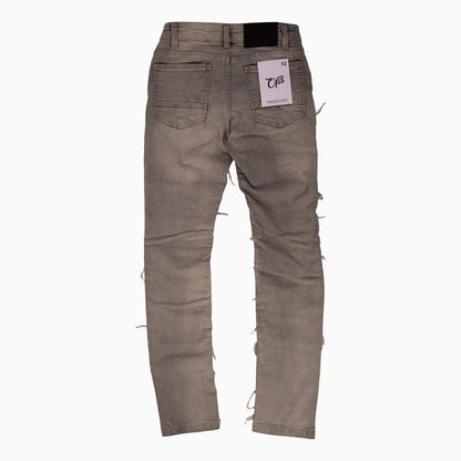 Kid's OPS Distressed Ripped Denim Jeans Pant