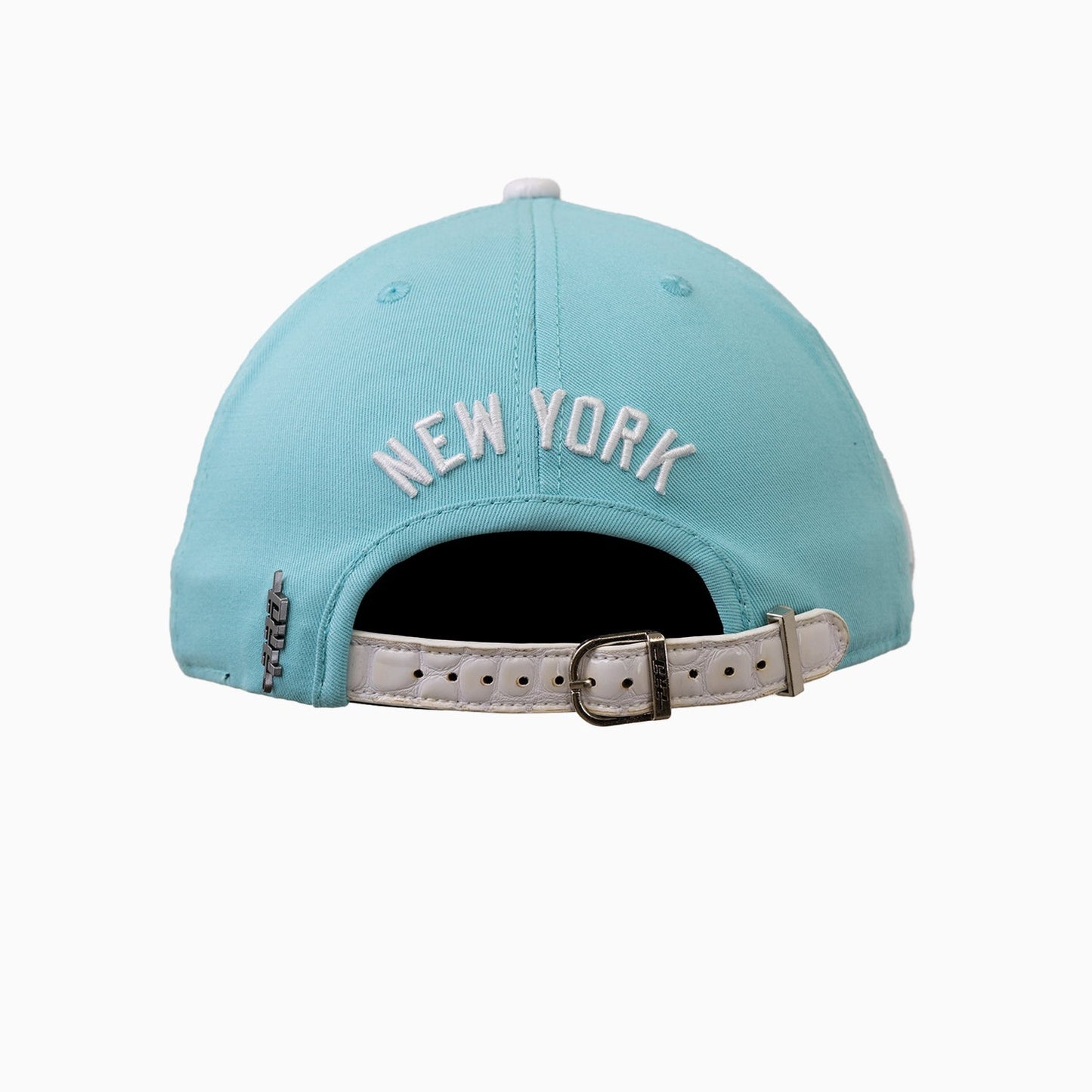 New York Yankees MLB Leather Visor Strapback Hat