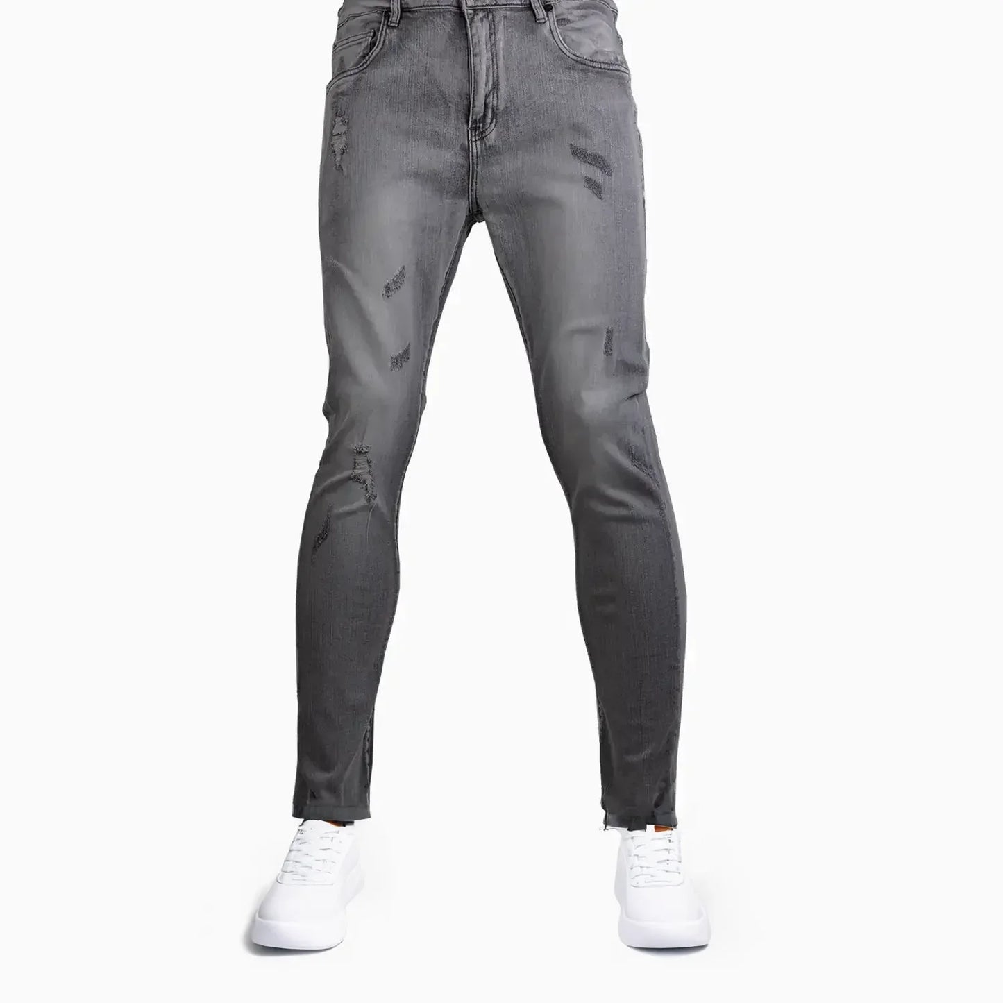 Men's Slim Fit Rips Jeans Pant