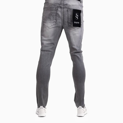 Men's Slim Fit Rips Jeans Pant