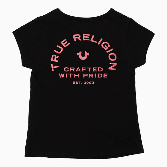 Kid's Branded Logo Short Sleeves T Shirt