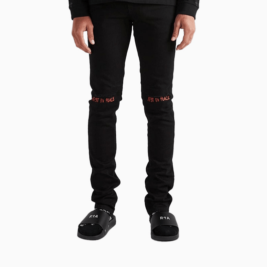 Men's Bryant Rest In Peace Skinny Denim Pant