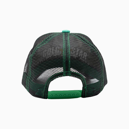 The Cartoon Green White Black Trucker Hat