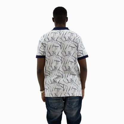 Men's Ridge Thunderbolt Jacquard Polo Shirt