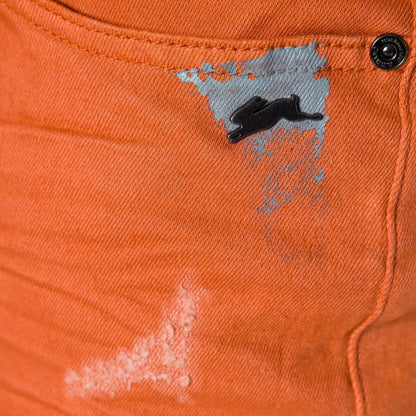 Men's Riley Twill Jean Pant With Splatter