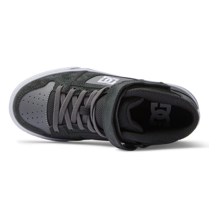 Kids' Pure High Elastic Lace High-Top Shoes