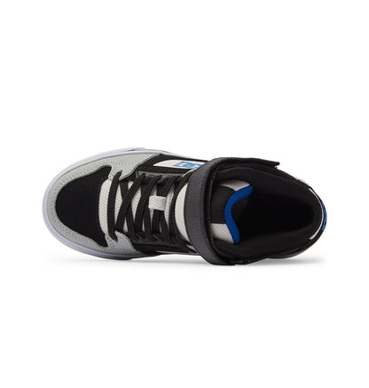 Kids' Pure High Elastic Lace High-Top Shoes