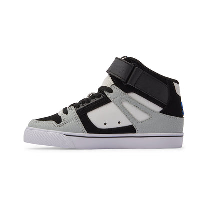 Kids' Pure High Elastic Lace High-Top Shoes