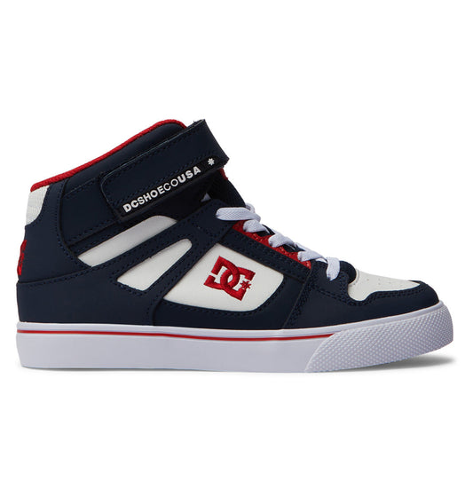 Kids' Pure High Elastic Lace High-Top Shoes