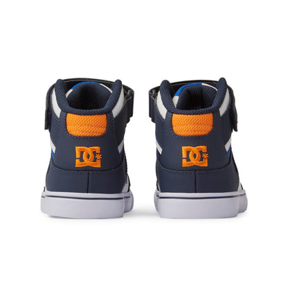 Kids' Pure High Elastic Lace High-Top Shoes
