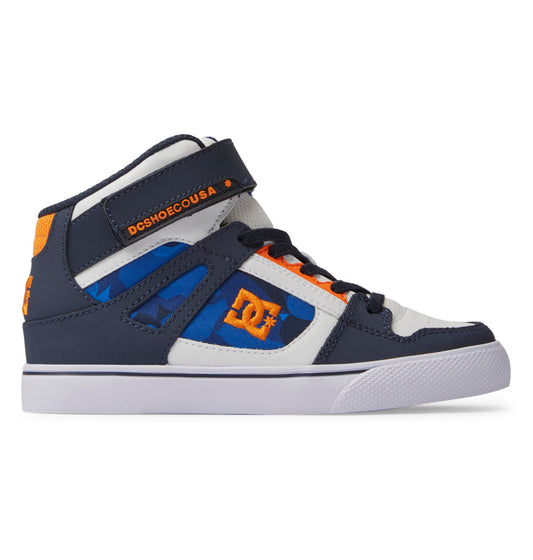 Kids' Pure High Elastic Lace High-Top Shoes