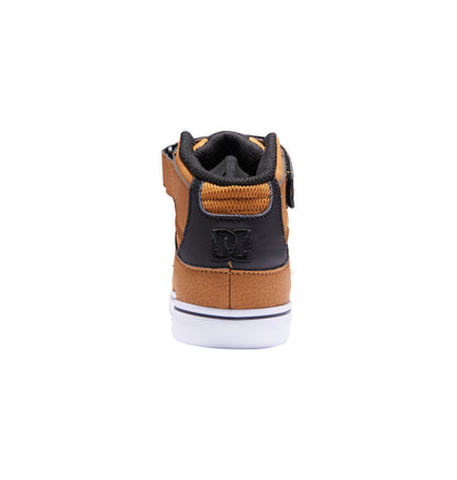 Kids' Pure High Elastic Lace High-Top Shoes