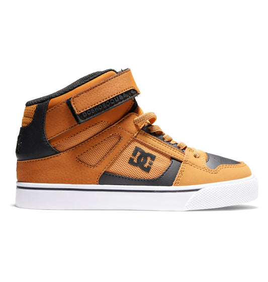 Kids' Pure High Elastic Lace High-Top Shoes