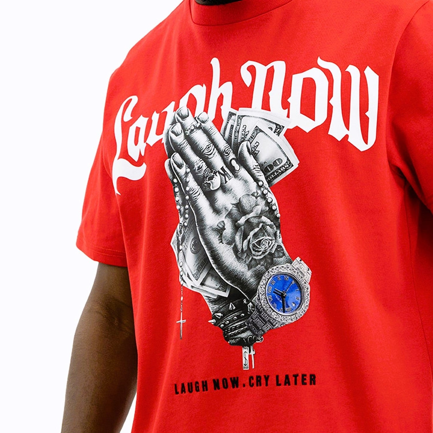 Men's Laugh Now Oversized T-Shirt