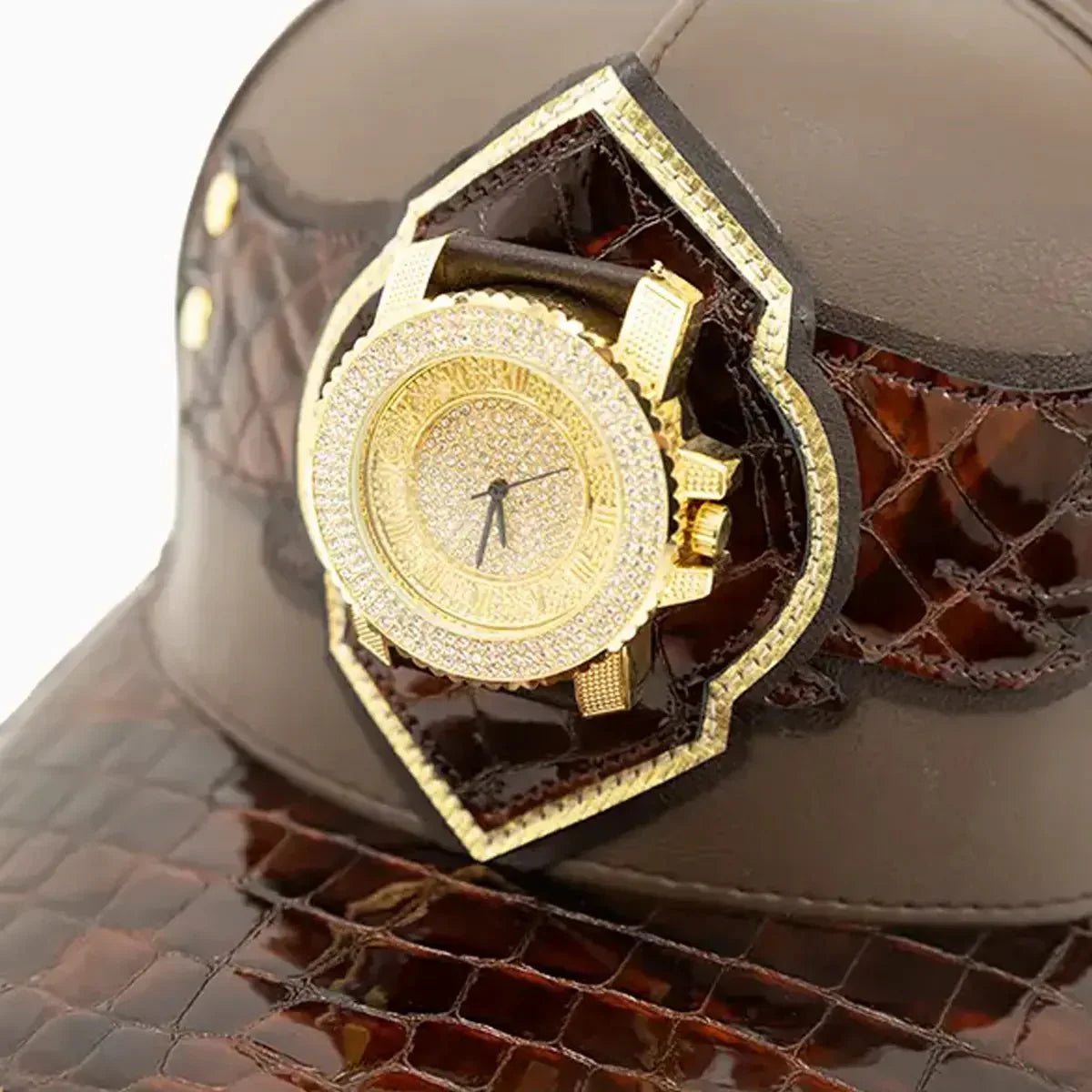 Breyer's Buck 50 Leather Watch Hat