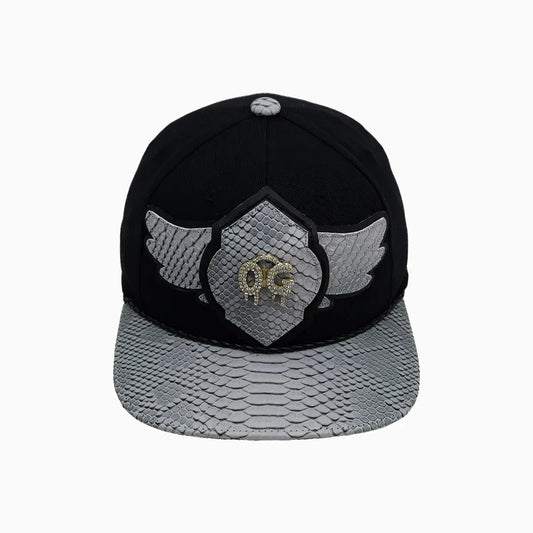 Breyer's Buck 50 OG Wool Hat With Faux Snake Skin Visor