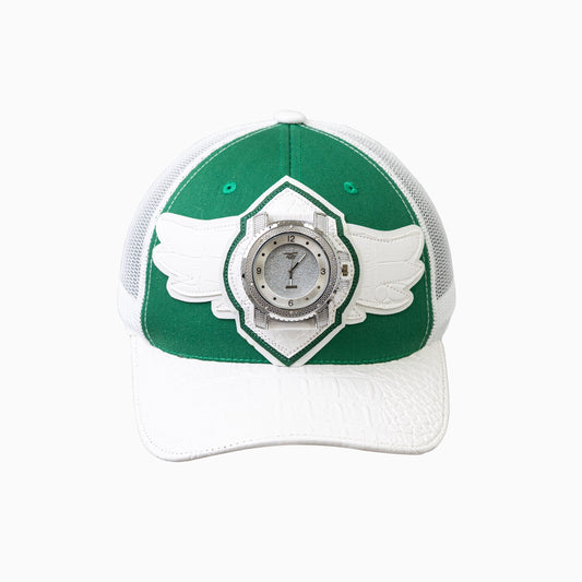 Breyer's Buck 50 Wool Trucker Hat With Leather Visor