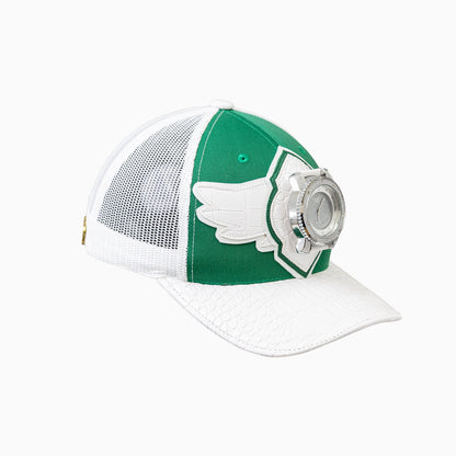 Breyer's Buck 50 Wool Trucker Hat With Leather Visor