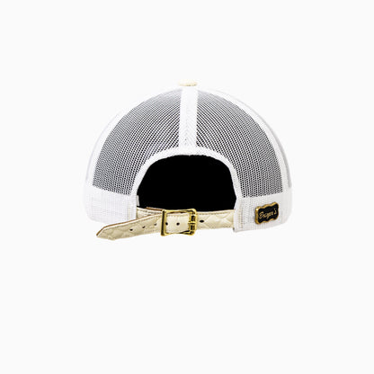 Breyer's Buck 50 Wool Trucker Hat With Leather Visor