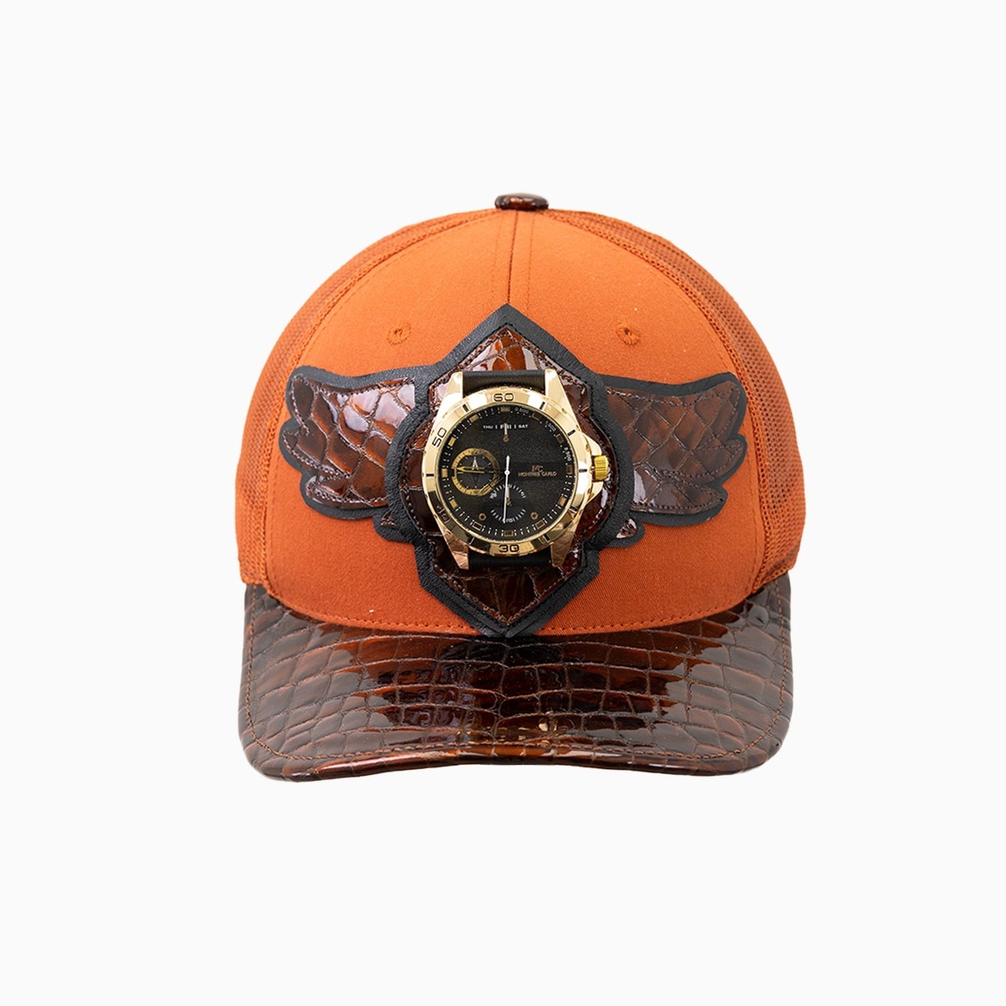 Breyer's Buck 50 Wool Trucker Hat With Leather Visor