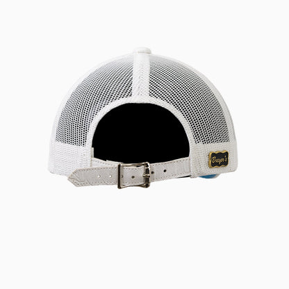 Breyer's Buck 50 Wool Trucker Hat With Leather Visor