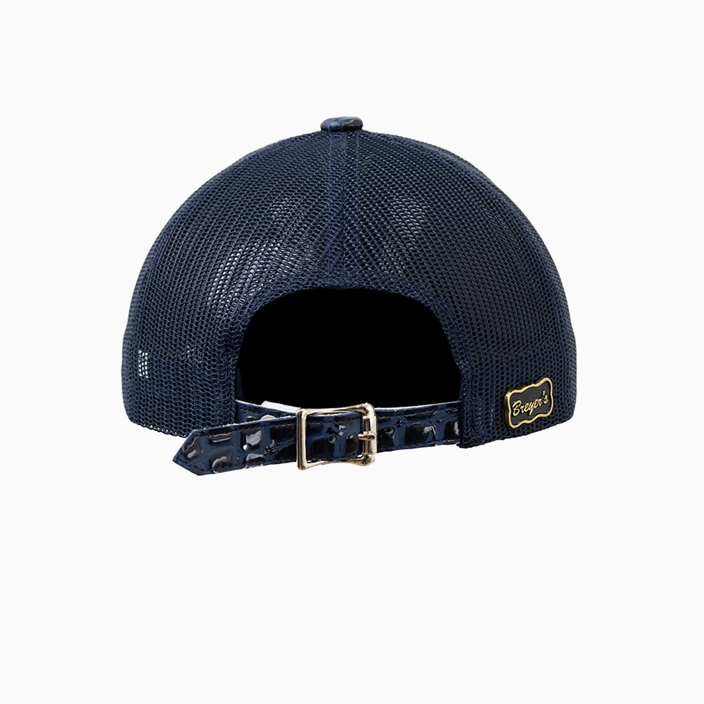 Breyer's Buck 50 Wool Trucker Hat With Leather Visor