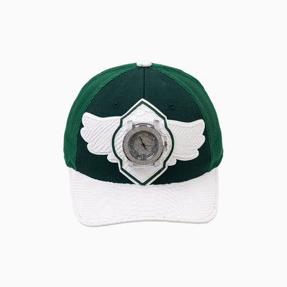 Breyer's Buck 50 Wool Trucker Hat With Leather Visor