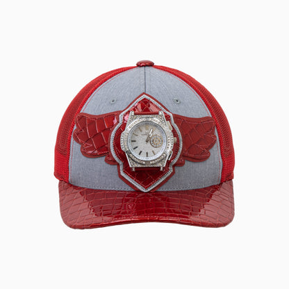 Breyer's Buck 50 Wool Trucker Hat With Leather Visor