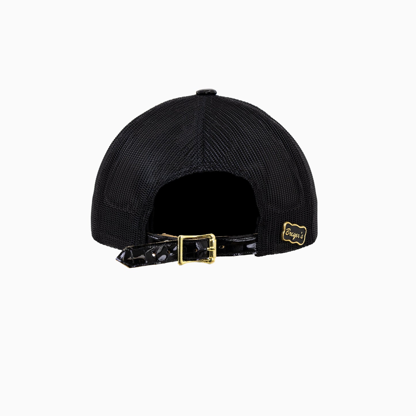 Breyer's Buck 50 Wool Trucker Hat With Leather Visor