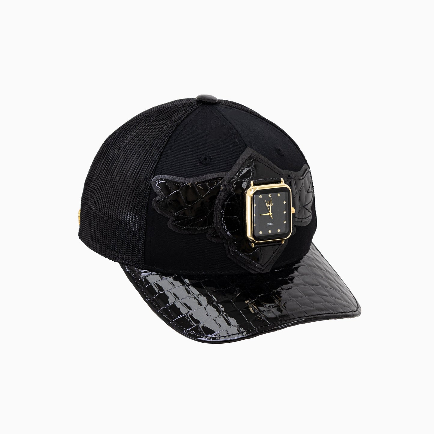 Breyer's Buck 50 Wool Trucker Hat With Leather Visor