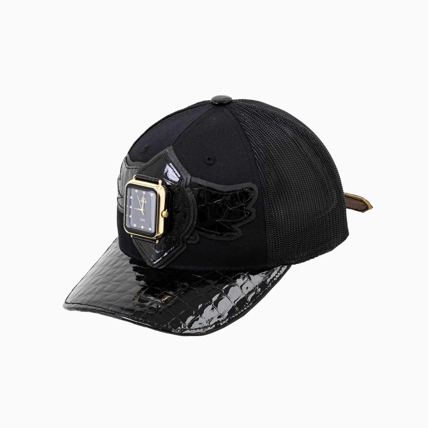 Breyer's Buck 50 Wool Trucker Hat With Leather Visor