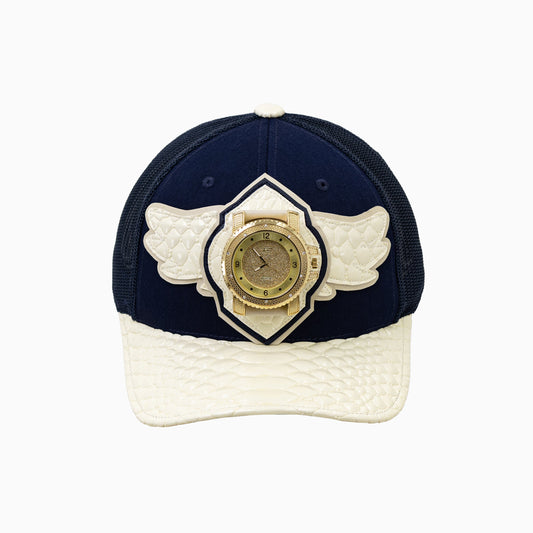 Breyer's Buck 50 Wool Trucker Hat With Leather Visor