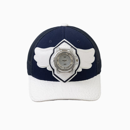 Breyer's Buck 50 Wool Trucker Hat With Leather Visor