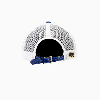 Breyer's Buck 50 Wool Trucker Hat With Leather Visor