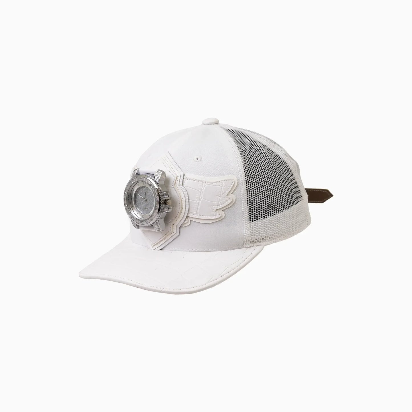 Breyer's Buck 50 Wool Trucker Hat With Leather Visor