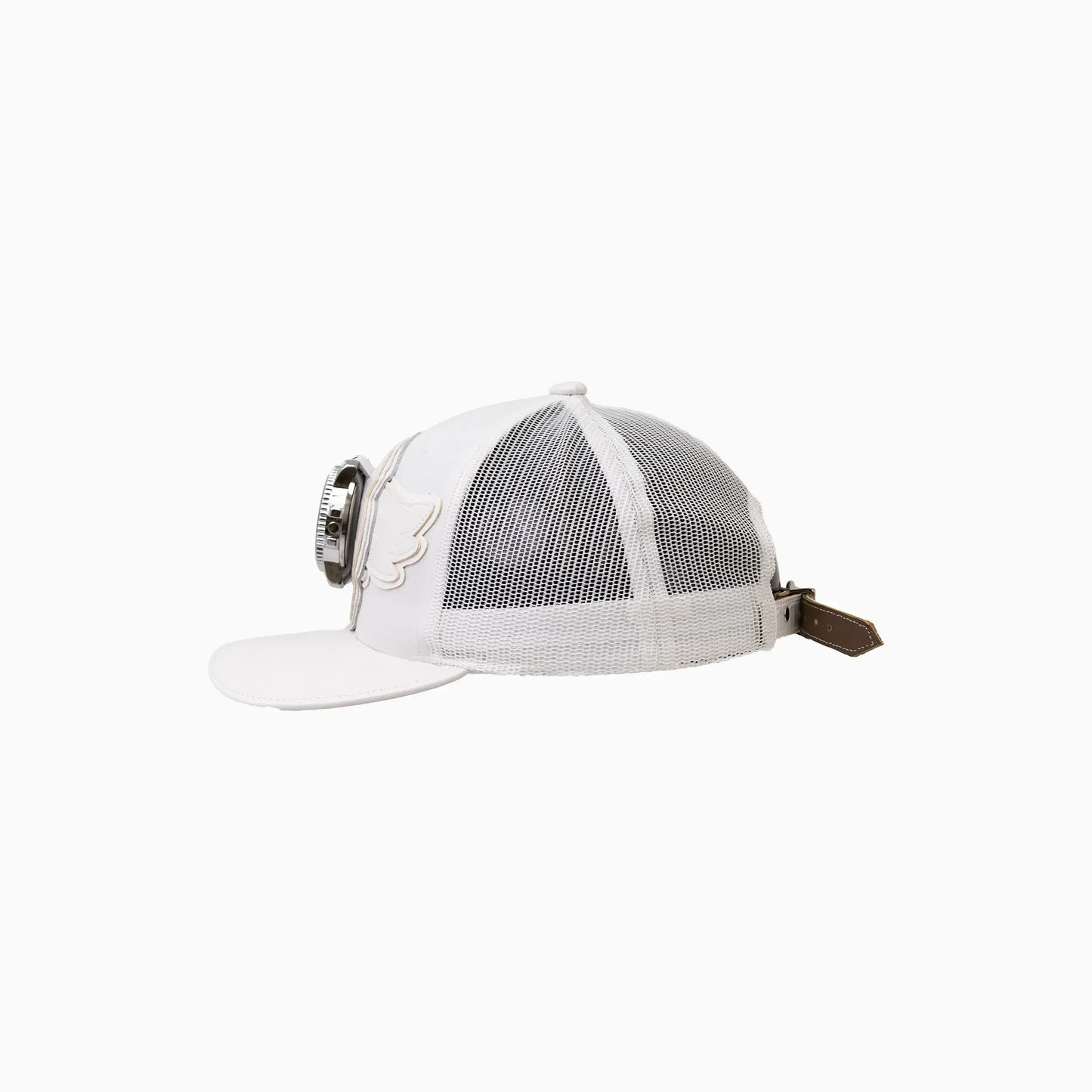 Breyer's Buck 50 Wool Trucker Hat With Leather Visor