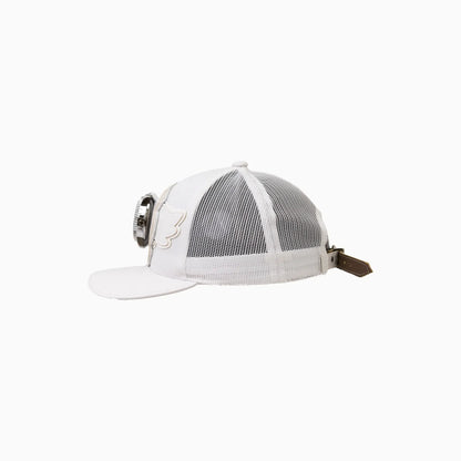 Breyer's Buck 50 Wool Trucker Hat With Leather Visor