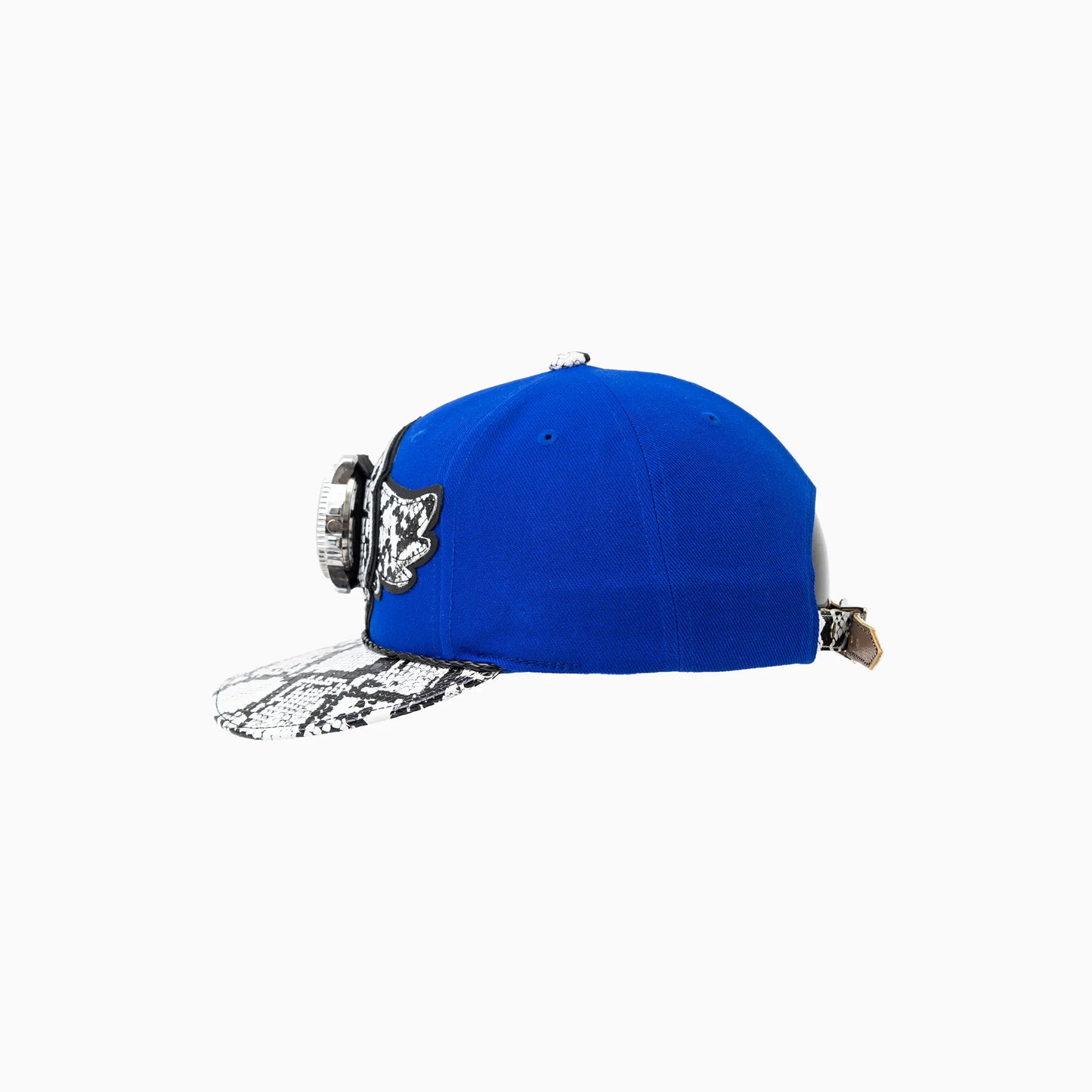Breyer's Buck 50 Wool Watch Hat With Faux Snake Skin Visor