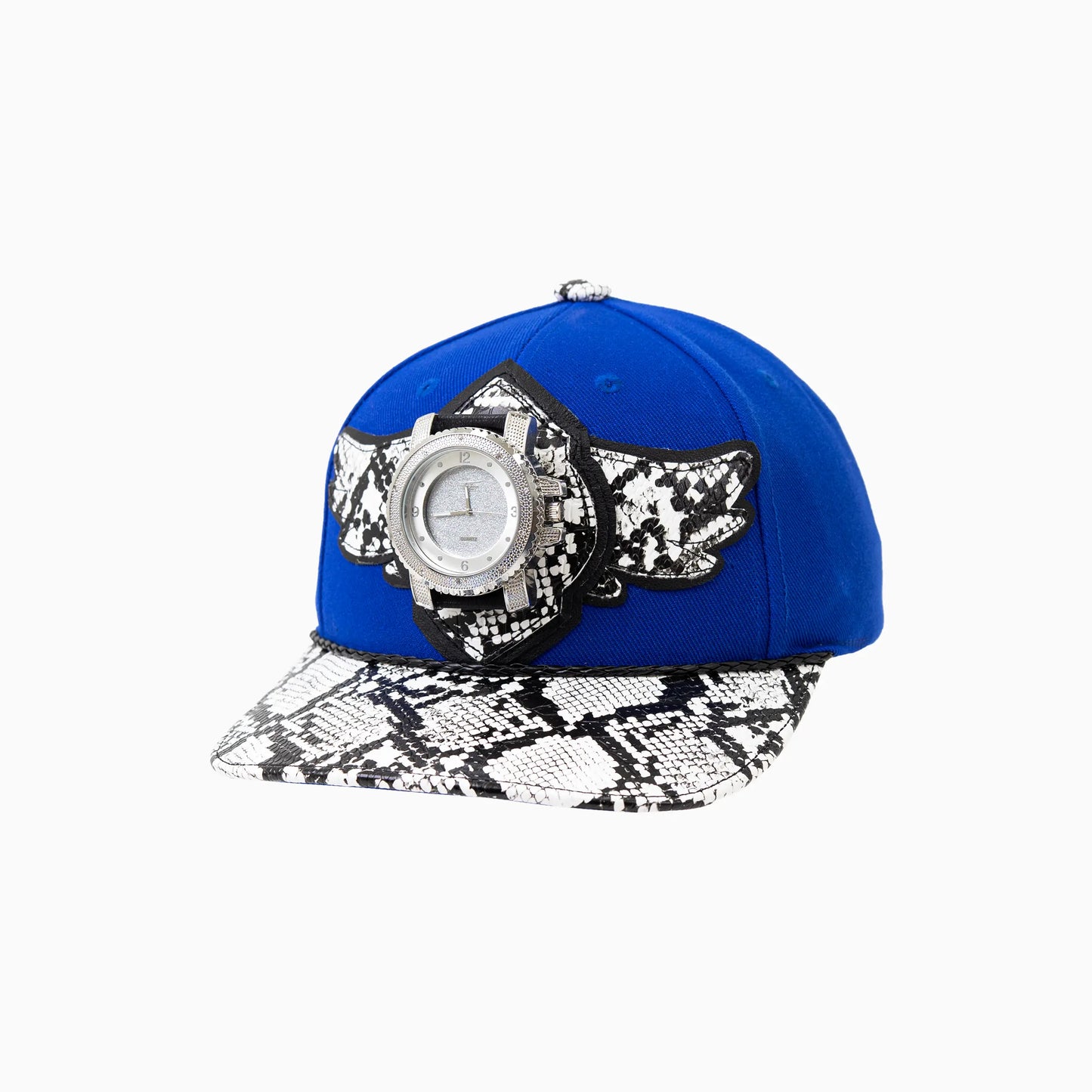 Breyer's Buck 50 Wool Watch Hat With Faux Snake Skin Visor