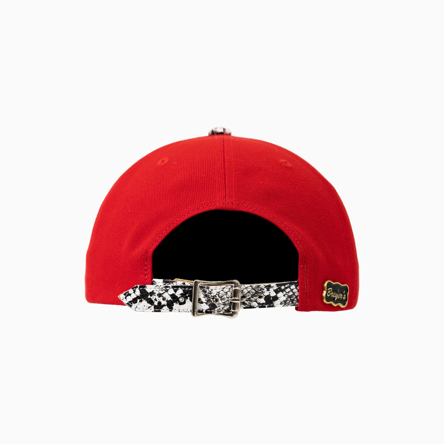 Breyer's Buck 50 Wool Watch Hat With Faux Snake Skin Visor