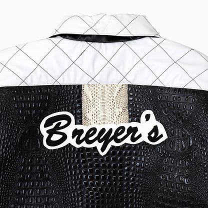 Breyer's Limited Edition Leather Jacket With Python Skin