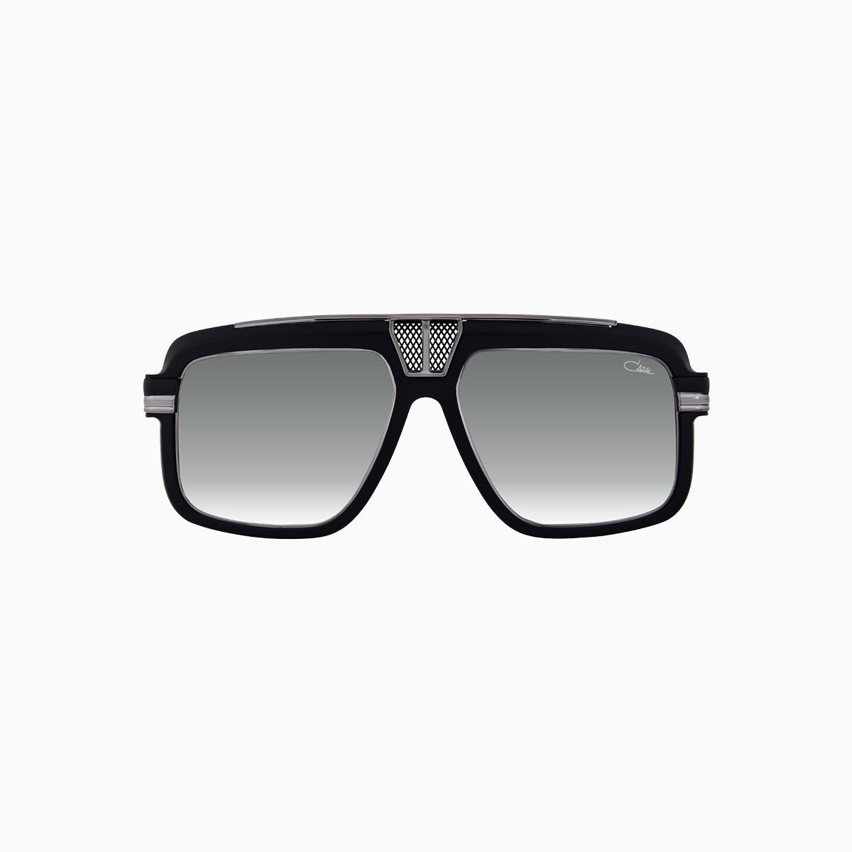 Cazal 678 Black Silver Sunglasses