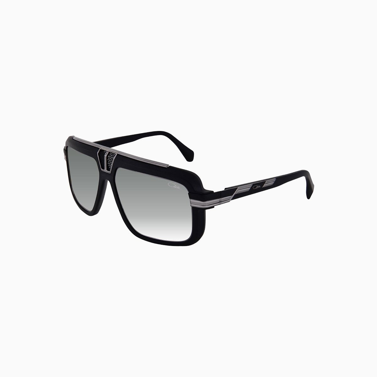 Cazal 678 Black Silver Sunglasses