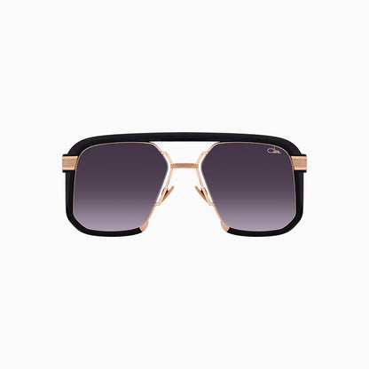 Cazal 682 Black Silver Gold Sunglasses