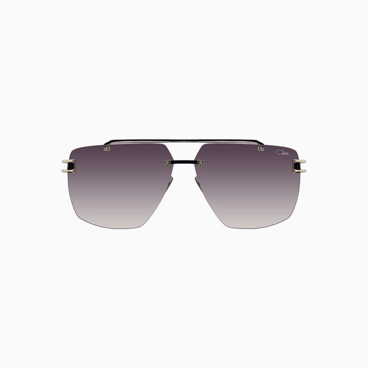 Cazal 9107 Black Silver Sunglasses