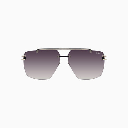 Cazal 9107 Black Silver Sunglasses