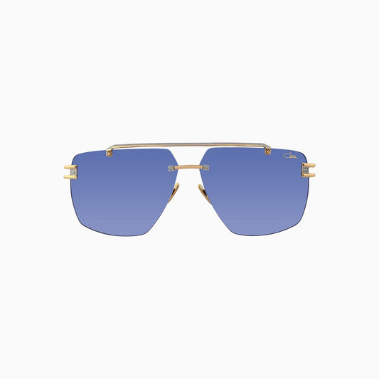 Cazal 9107 Gold Silver Sunglasses