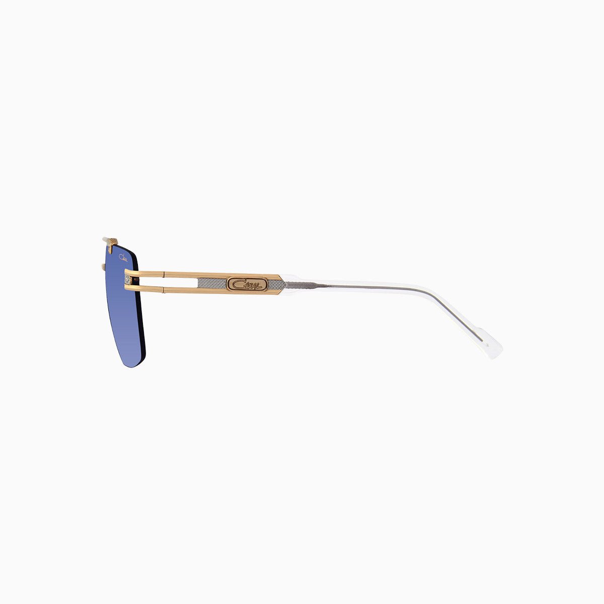 Cazal 9107 Gold Silver Sunglasses