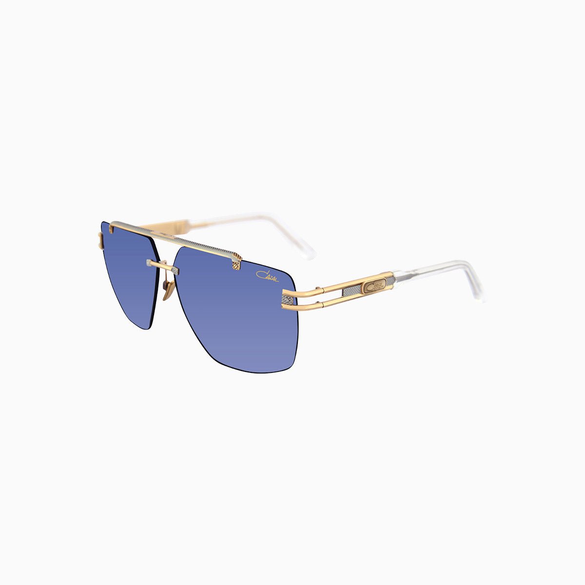 Cazal 9107 Gold Silver Sunglasses