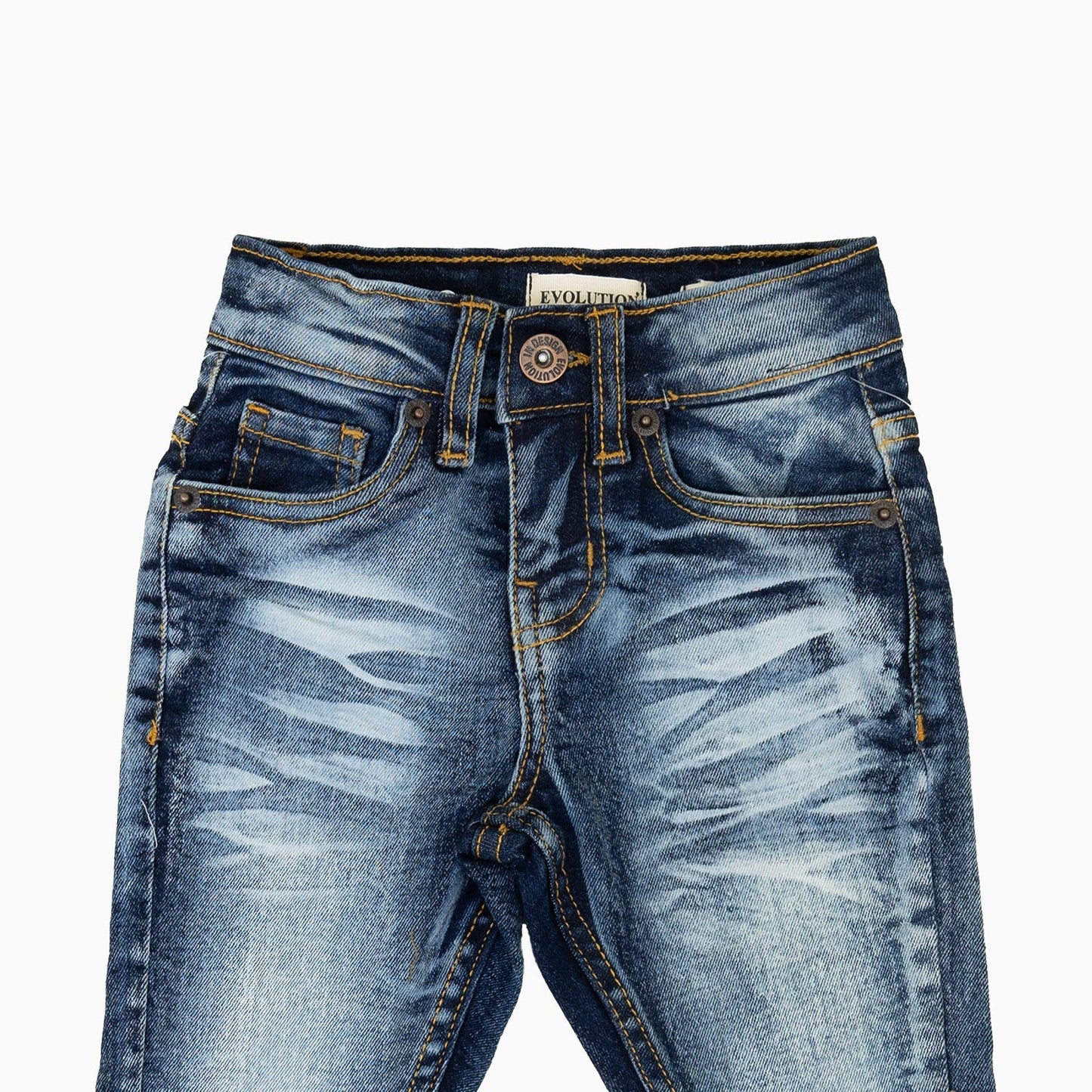 Kid's Little Tuff Denim Slim Jean Pant